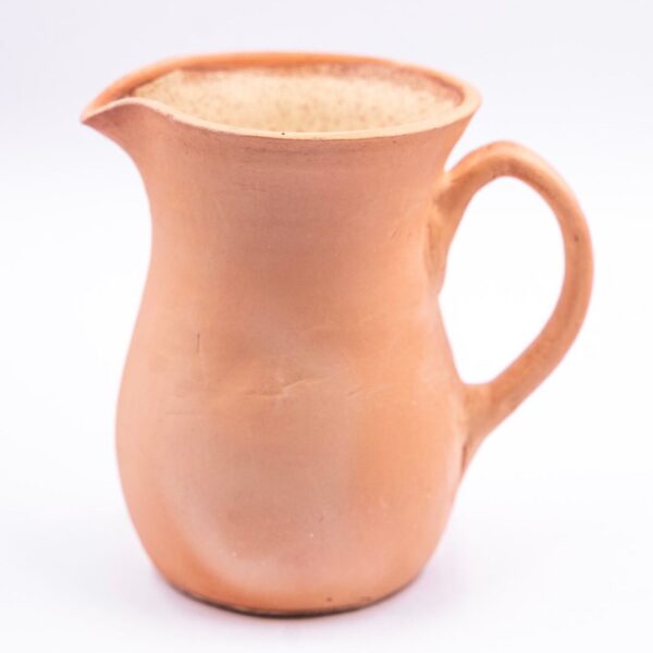 Jarra cerámica ancha con asa 1