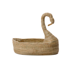 Canasto XL cisne pita natural