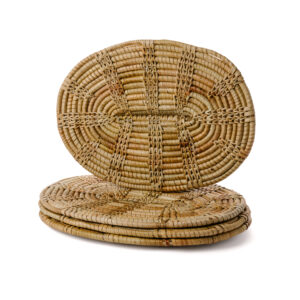 Individual ovalado pita natural