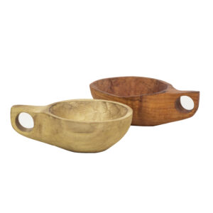 Pocillo de madera con mango