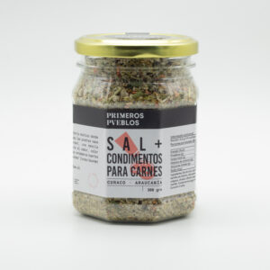 Sal con condimento para carnes