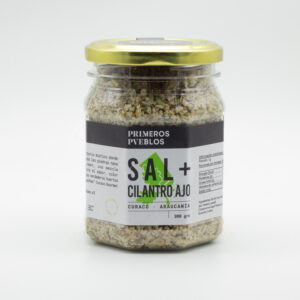 Sal con cilantro y ajo