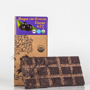 Barra chocolate orgánico maqui sin azúcar