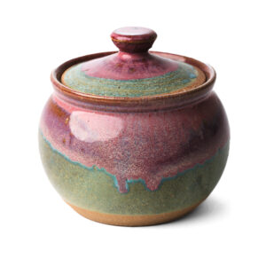 Azucarero cerámica gres