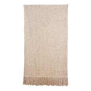 Piecera XL gris y crudo 224 x 114 cm.