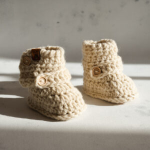 Zapato lana 3 a 6 meses3