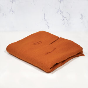 manta naranja fuerte sin