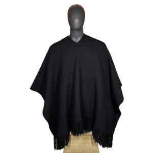 manta sin gorro negra