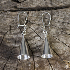 Aros de plata modelo Pilpil küskilla