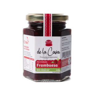 Mermelada de frambuesa sin azúcar