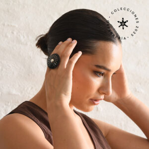 Anillo Küyen de ébano