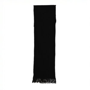 Echarpe telar negro 222 x 56 cm.