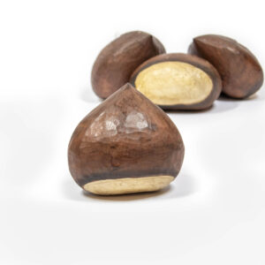 Castaña de madera
