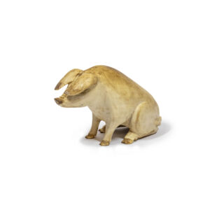 Chancho pequeño madera Lingue Rojo