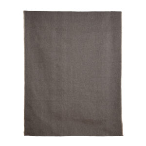 Alfombra telar gris oscuro 260 x 175 cm.