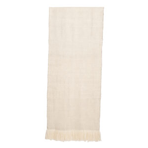 Echarpe telar crudo 188 x 59 cm.