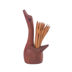 Pinchos de madera cisne