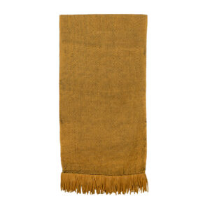 Piecera telar XL café terracota 218 x 55 cm.