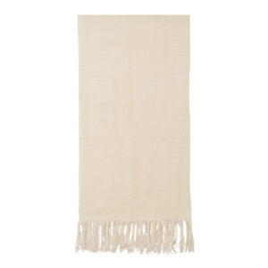 Echarpe telar blanco 220 x 58 cm.
