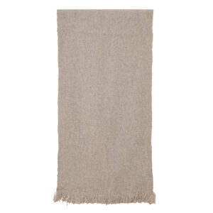 Bajada de cama gris 147 x 68 cm.